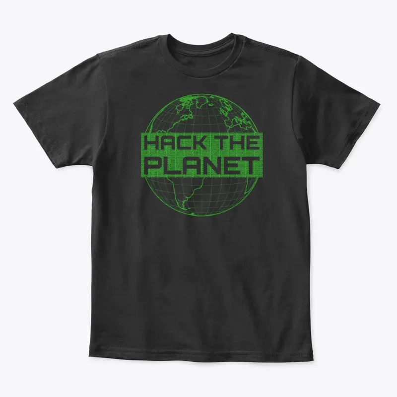 Hack the Planet Computer Hacker Design