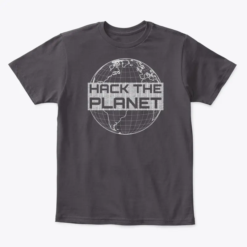 Hack the Planet Computer Hacker Design