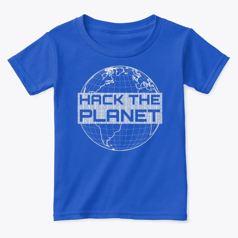 Hack the Planet Computer Hacker Design