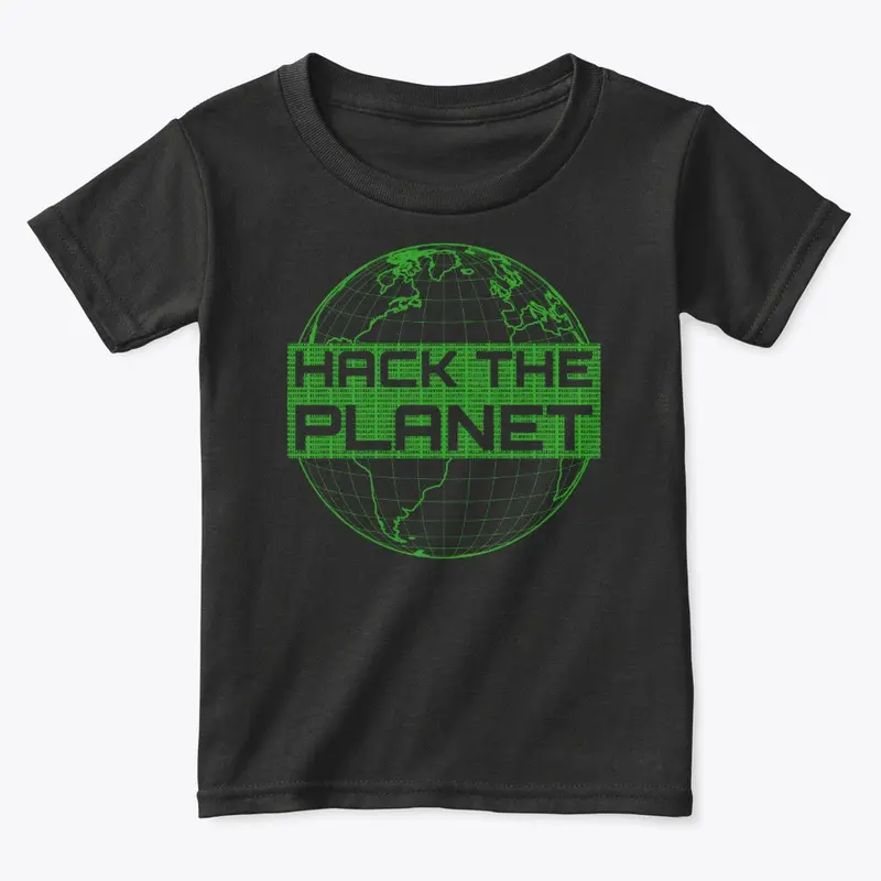 Hack the Planet Computer Hacker Design